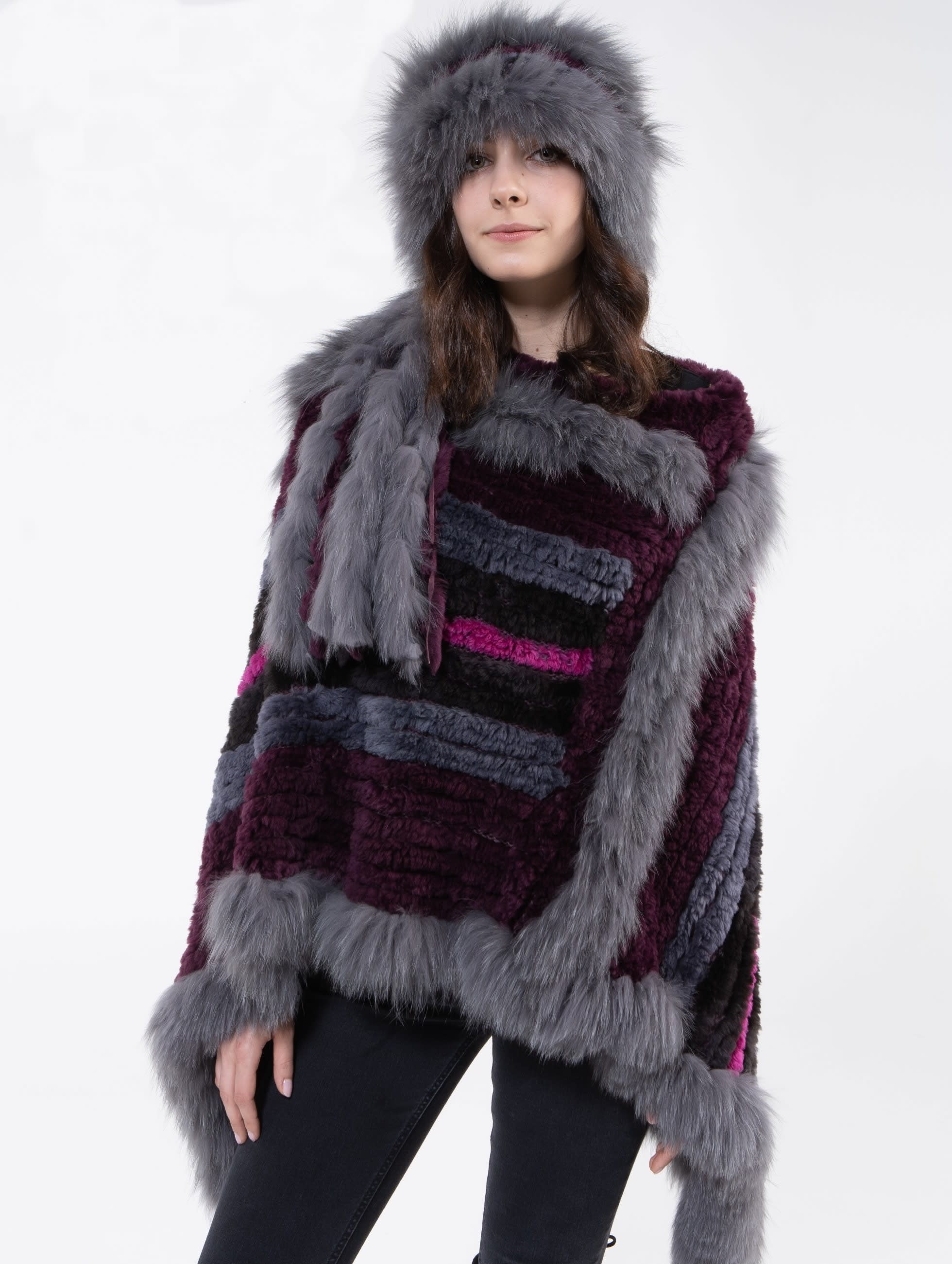 Paula Lishman, unique and sustainable hand knitted fur clothing and throws