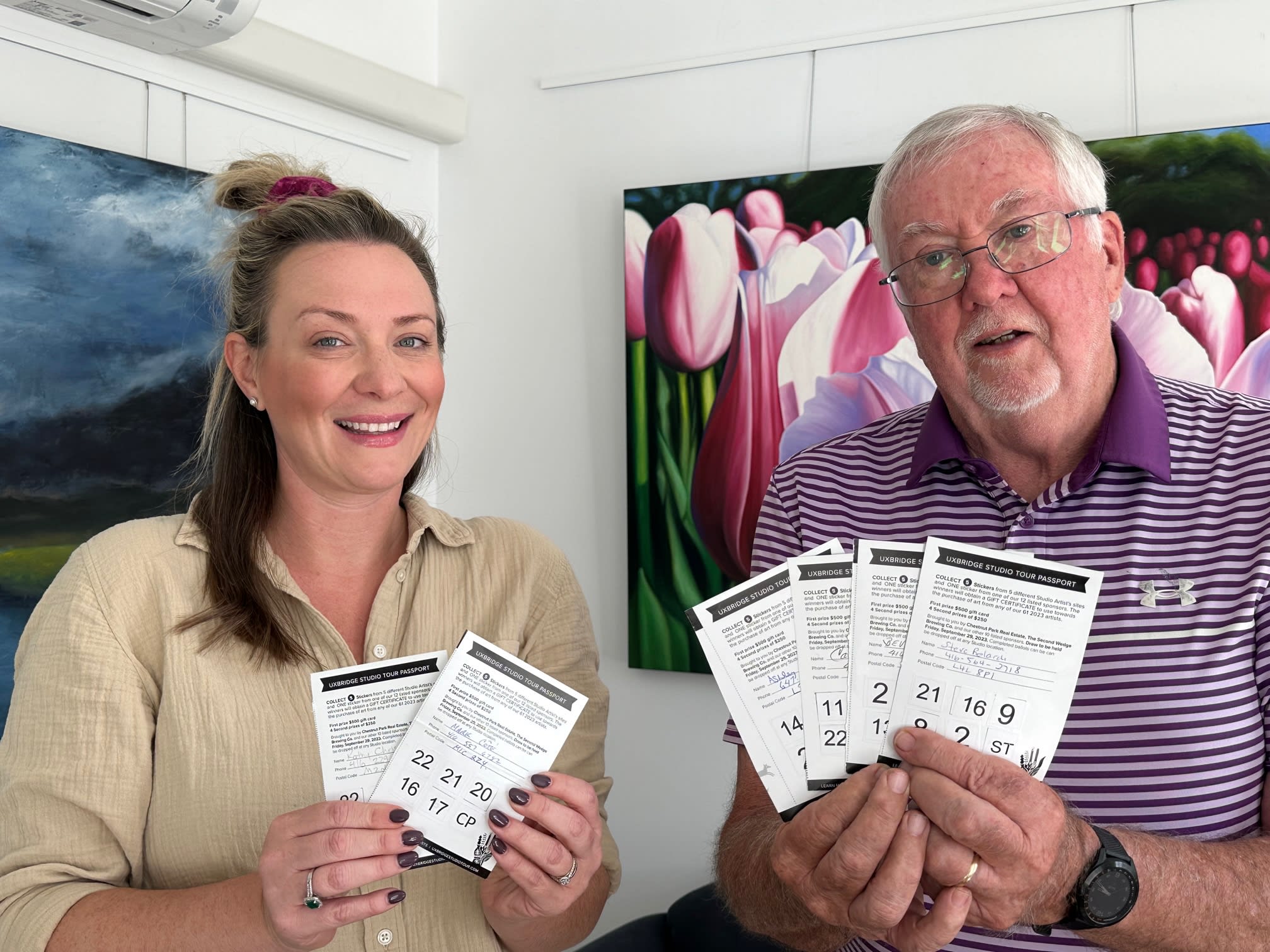 Our 2023 Studio Tour Passport Draw Winners