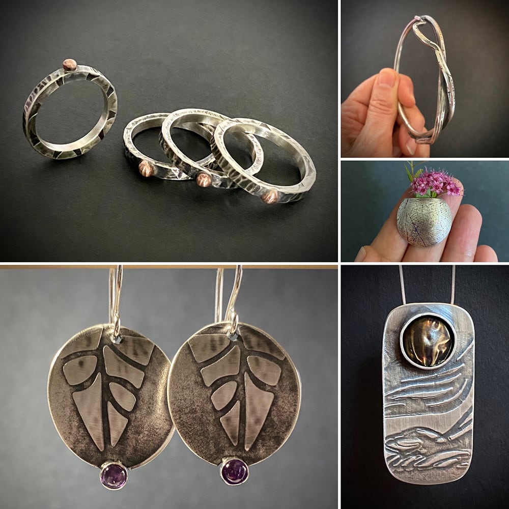 Audrey Morgan, Silver, Copper & Gemstone Jewellery