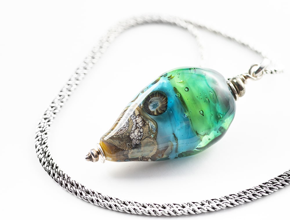 Berna Kilic, Lampworked Glass Bead Jewellery