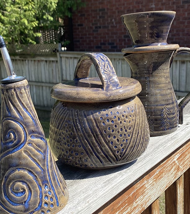 One-of-a-kind handcrafted pottery by Krista Sweet
