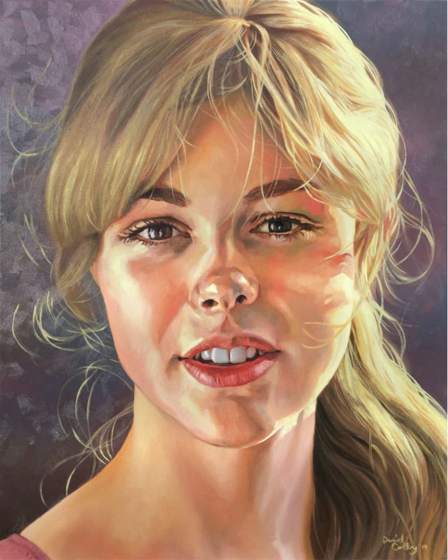 Commissioned Portraits by Artist Daniel Colby