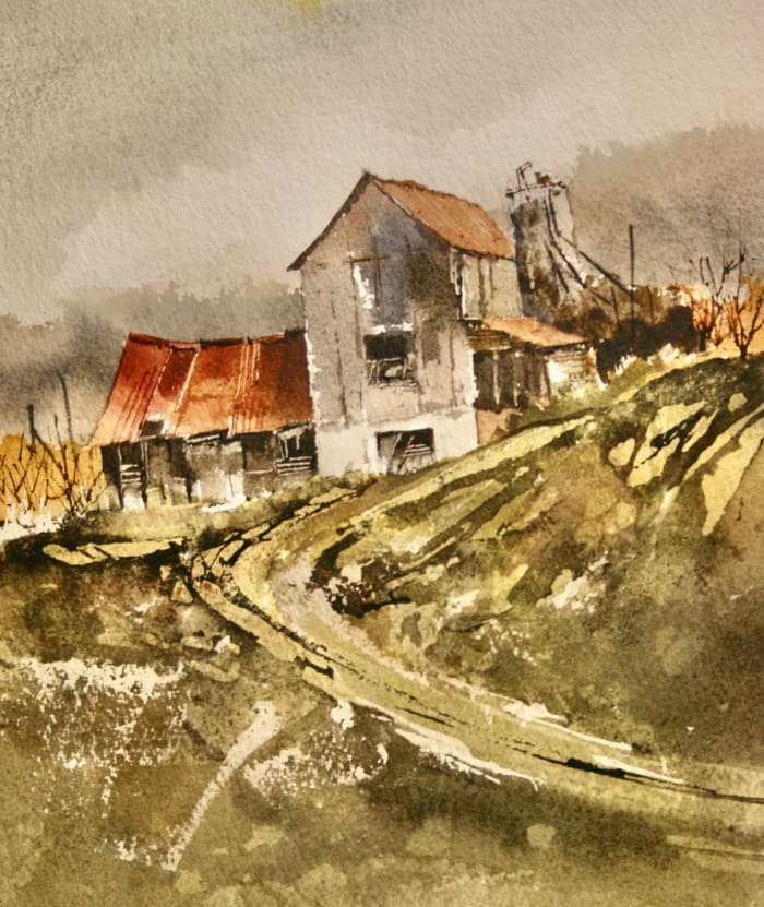 David Greaves, Water colour paintings