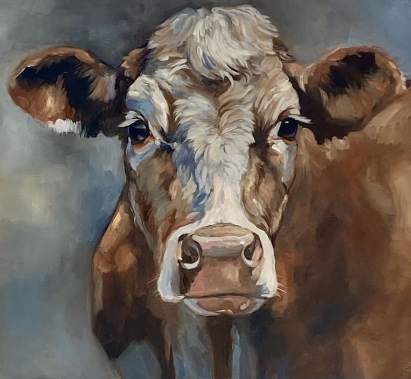Lynda Cunningham, Oil paintings depicting rural life