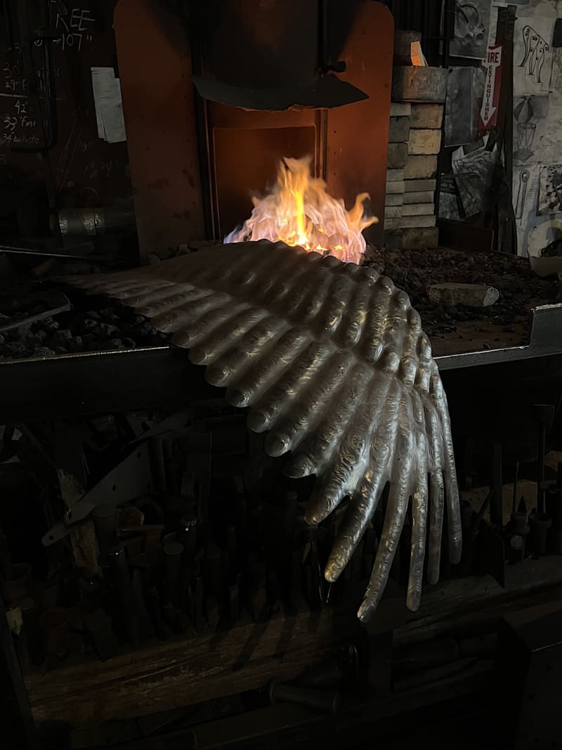 Mark Puigmarti, Blacksmith and metal artist