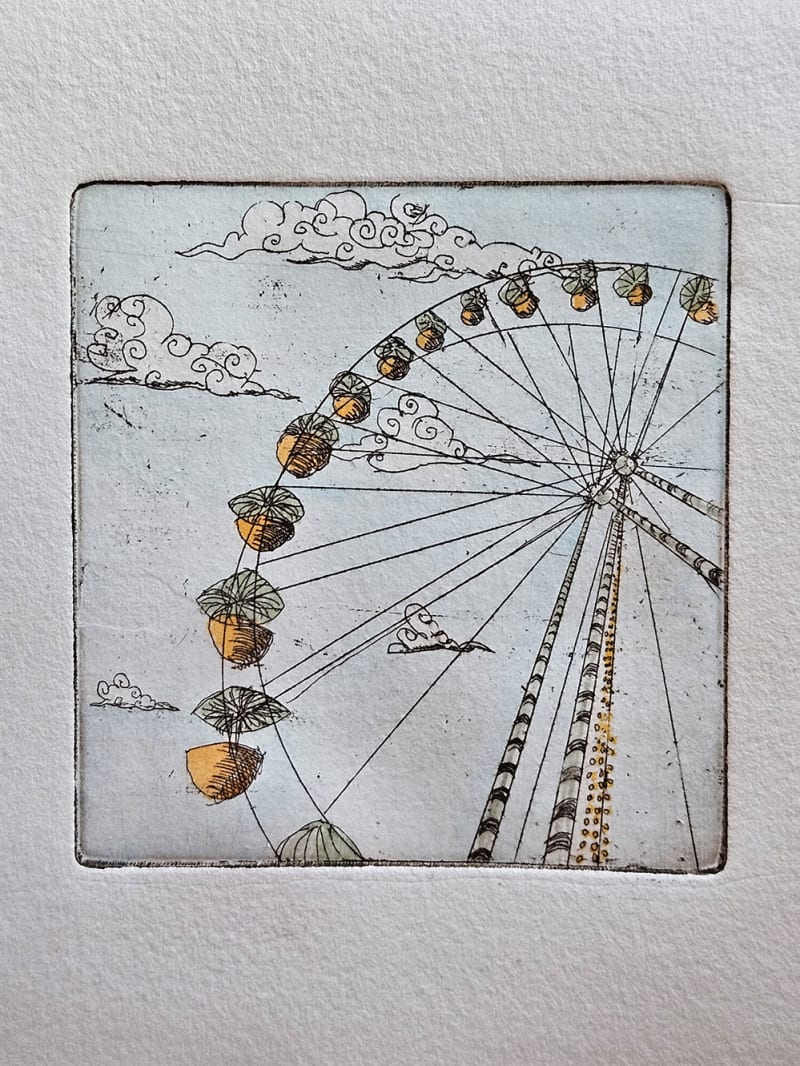 Rashmi Baird, Intaglio & Drypoint Etching