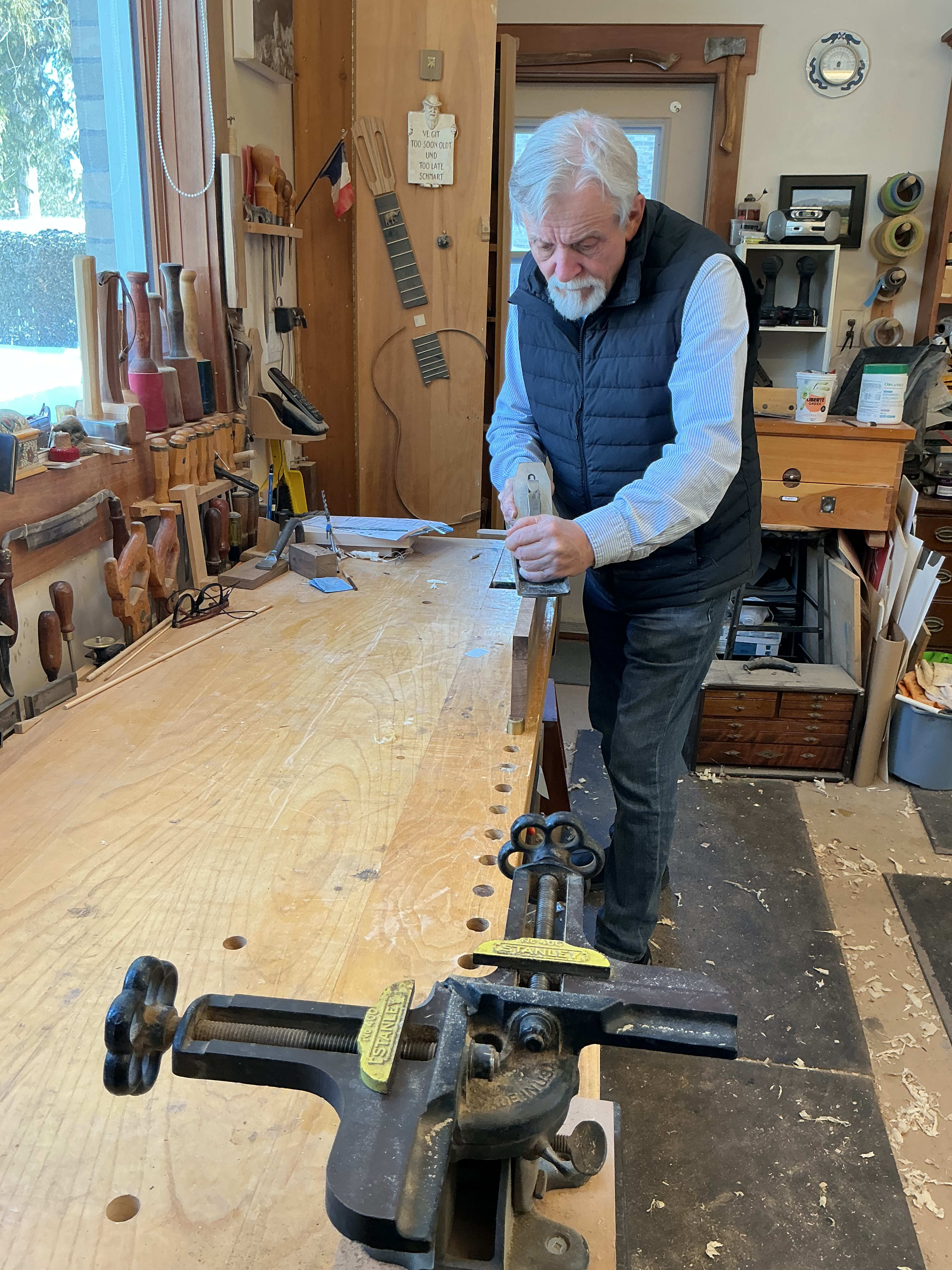 James Warburton, Woodworking