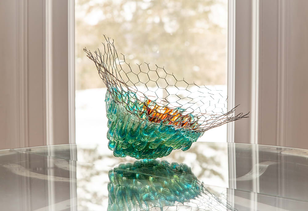 Gayle Temple, Glass Sculpture