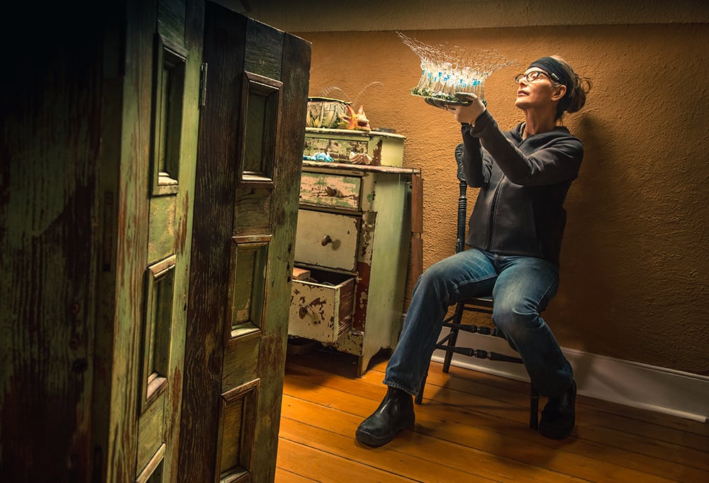 Gayle Temple, Uxbridge glass artist