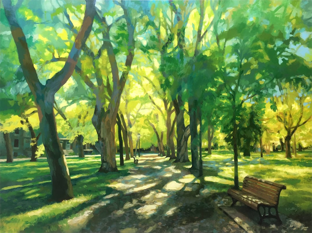 Portraits, landscapes and streetscapes by by painter Daniel Colby