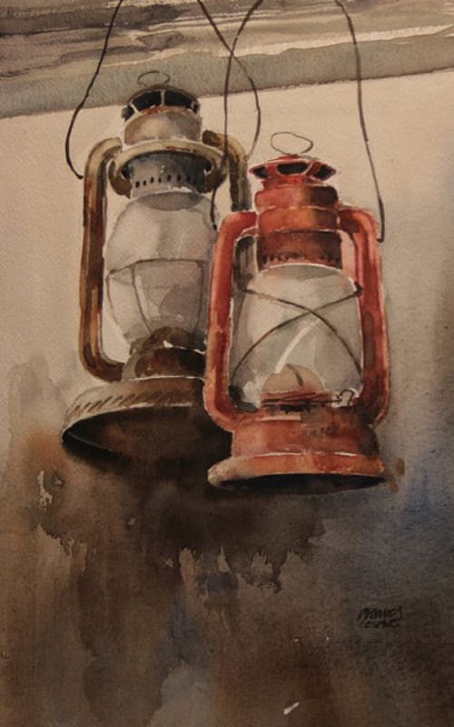 David Greaves, Water colour paintings