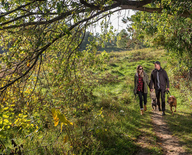 Uxbridge has an incredible network or walking, biking and hiking trails to enjoy.