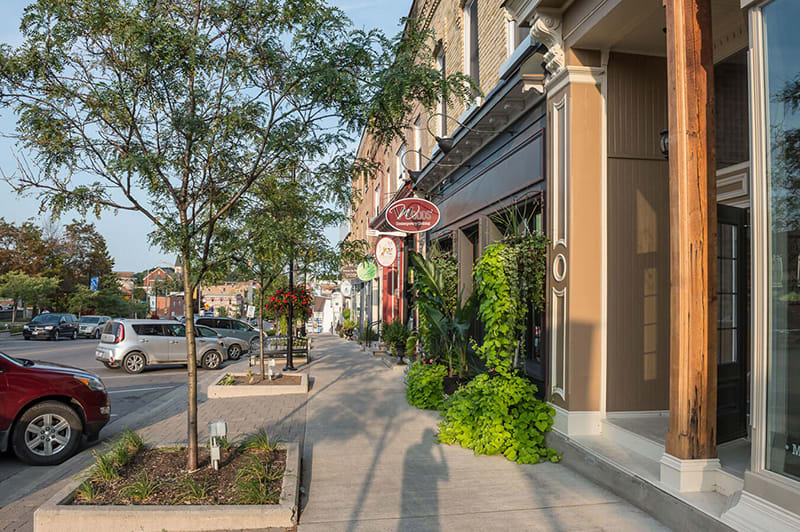 The Historic Downtown Uxbridge Ontario