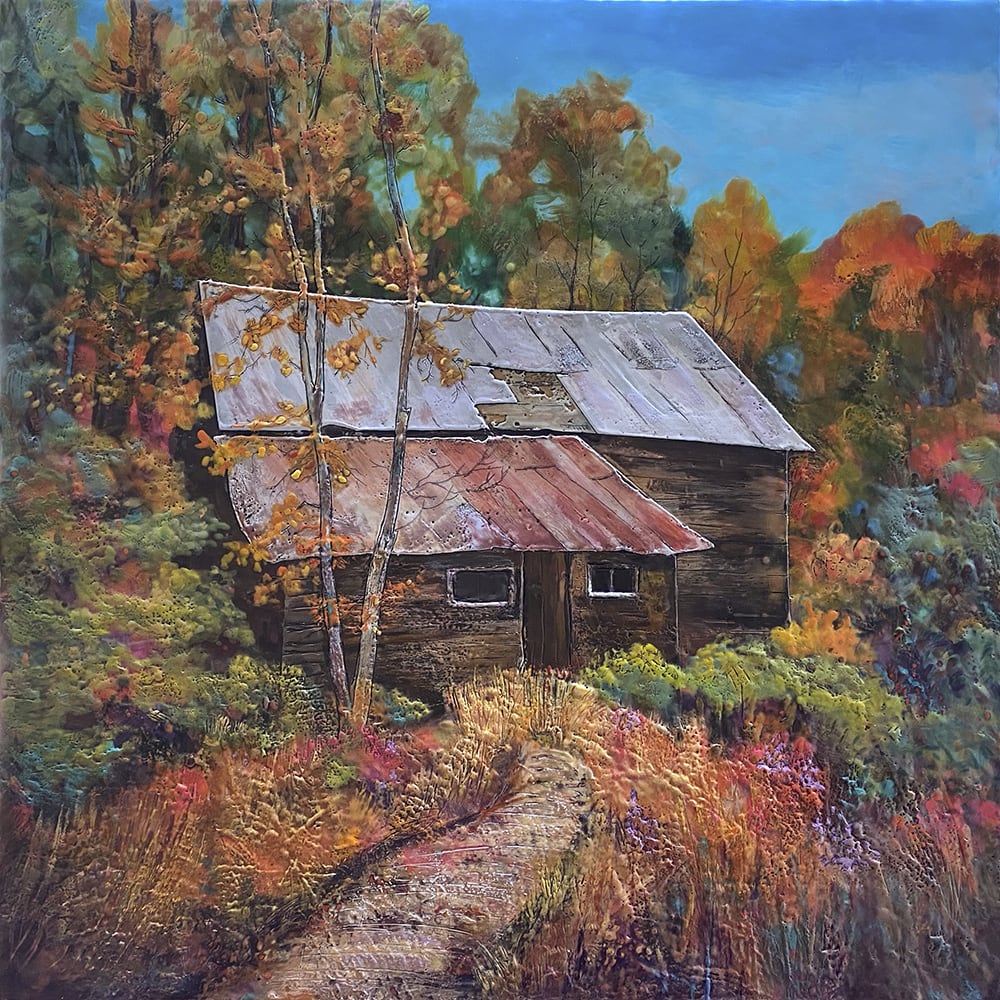 Linda Virio , Artist at Work