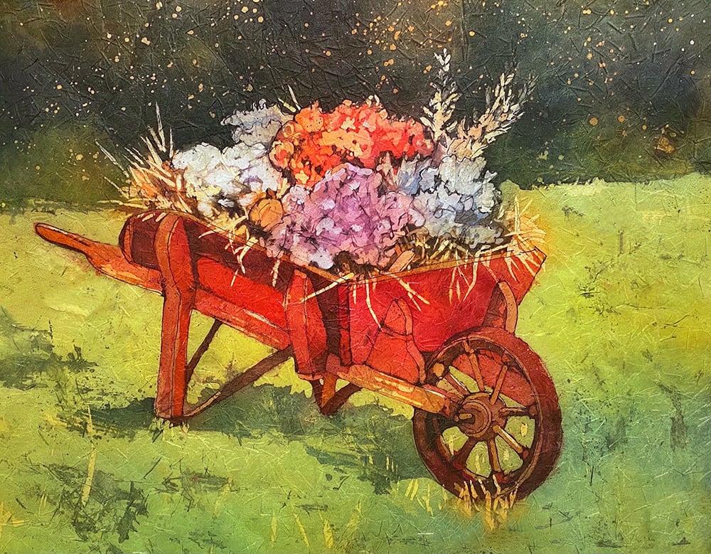 Linda Virio, Uxbridge Encaustic Artist