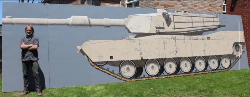 Mark Ruchlewicz Lifesize Tank