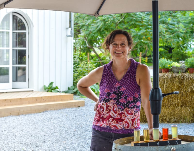 Patty at Banjo Cidery