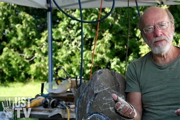 Stuart Blower, Uxbridge stone carver and artist